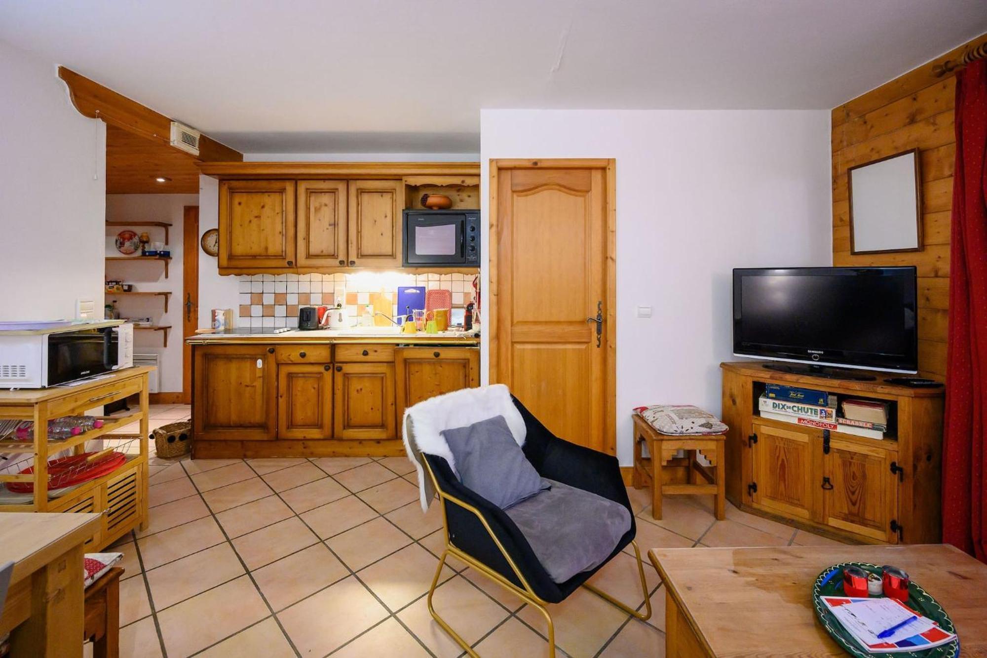 Appartement Bellevue Au Pied Des Pistes Les Houches Esterno foto