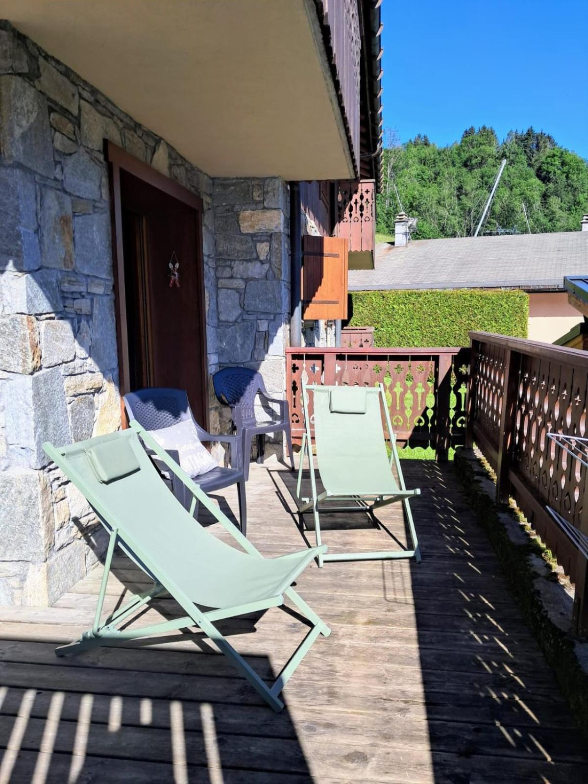 Appartement Bellevue Au Pied Des Pistes Les Houches Esterno foto